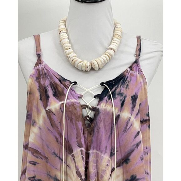 Beach Boho Romper Gypsy Overall Wide Leg The Kau wela Mini Romper - Picture 2 of 16